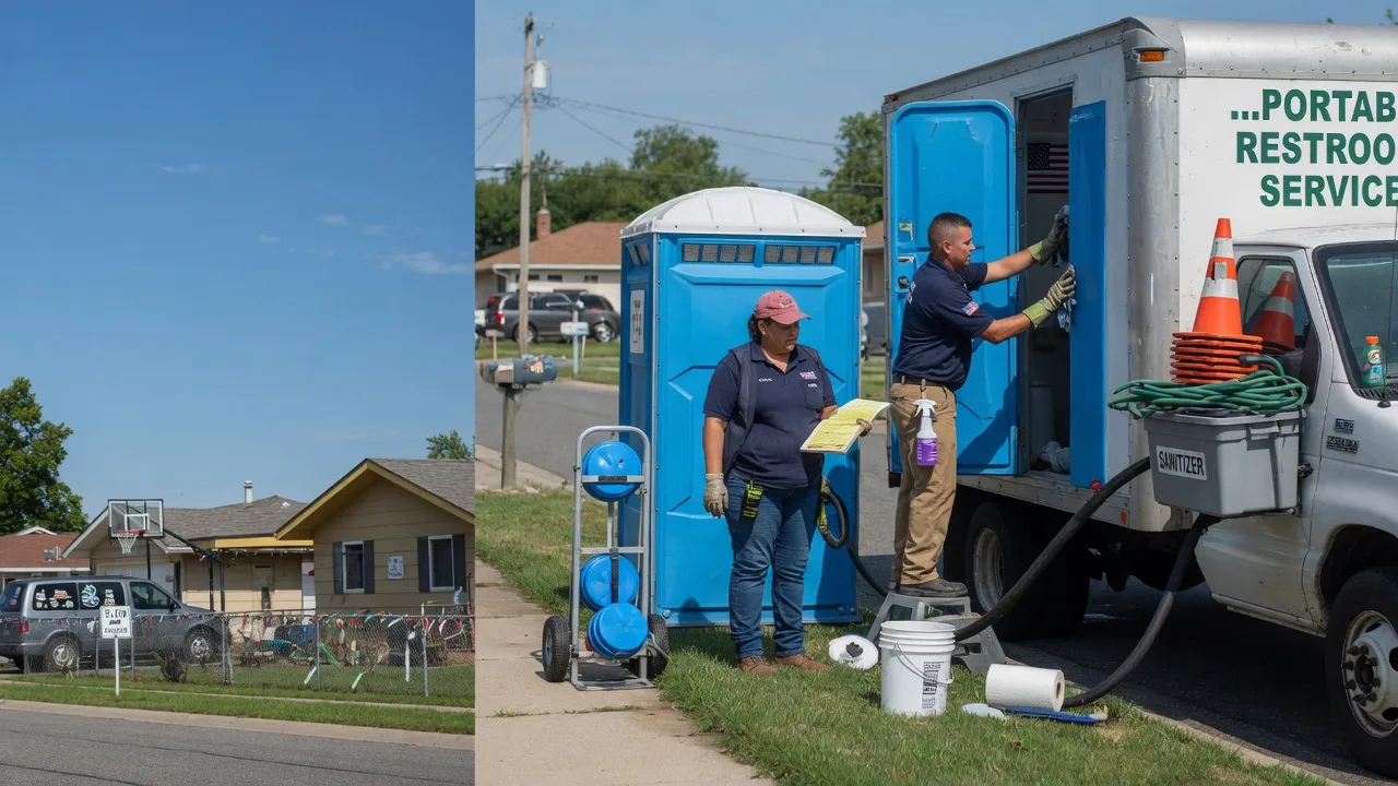 Portable Toilet Rental in Tracys Landing, MD near me